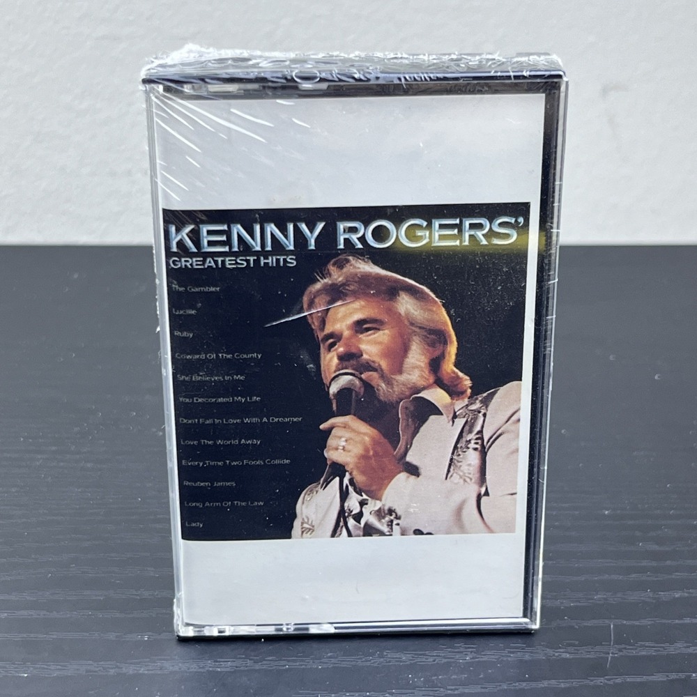 Kenny Rogers Greatest Hits Cassette Tape 1980 Liberty Records Country Music